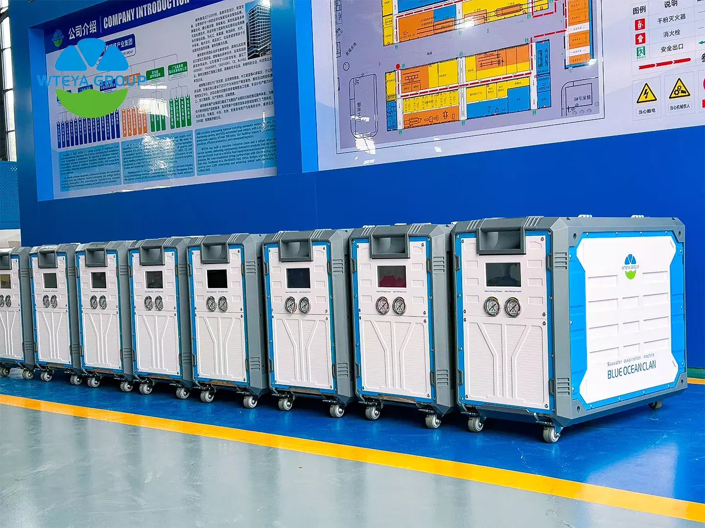 WTEYA 4021 desalination units for export markets
