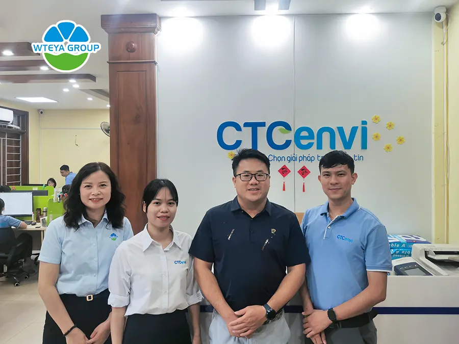 Visit customers in Vietnam